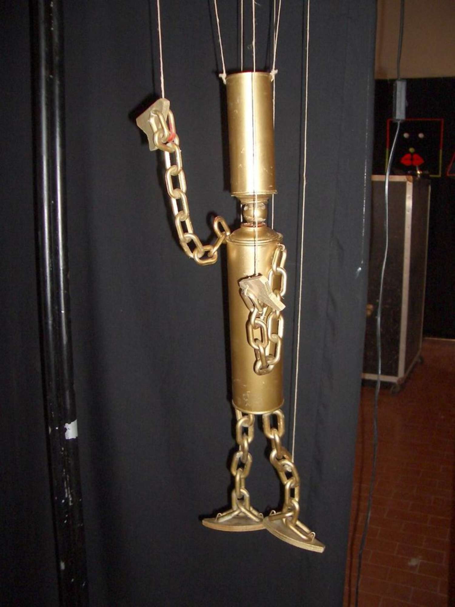 Marionetta sperimentale 1 dopo il restauro